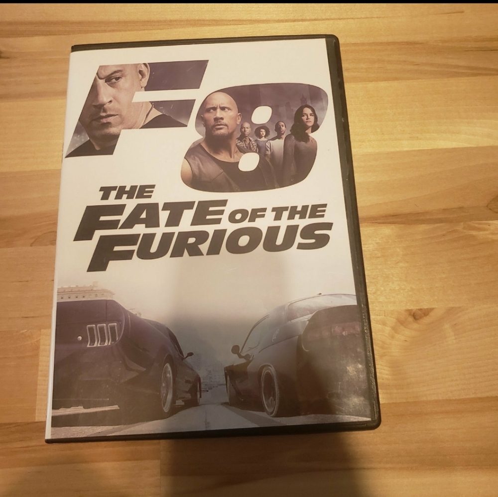 The Fate of The Furious DVD Movie (Dwayne Johnson, Vin Diesel, Jason Statham)